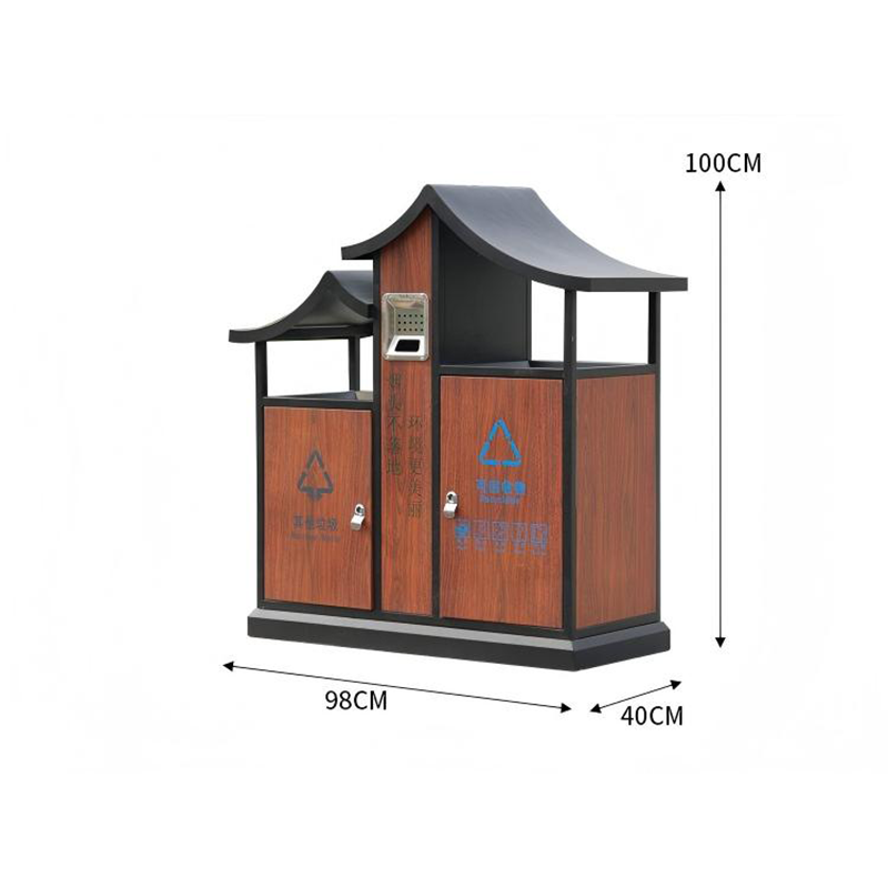 鑫睿辉 户外垃圾桶 屋顶款 个高清大图