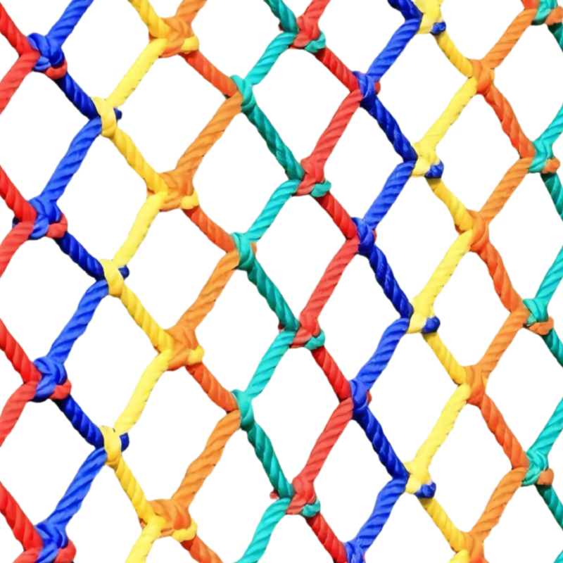日目 防护网隔离网彩色尼龙网 网孔5cm/平方米高清大图