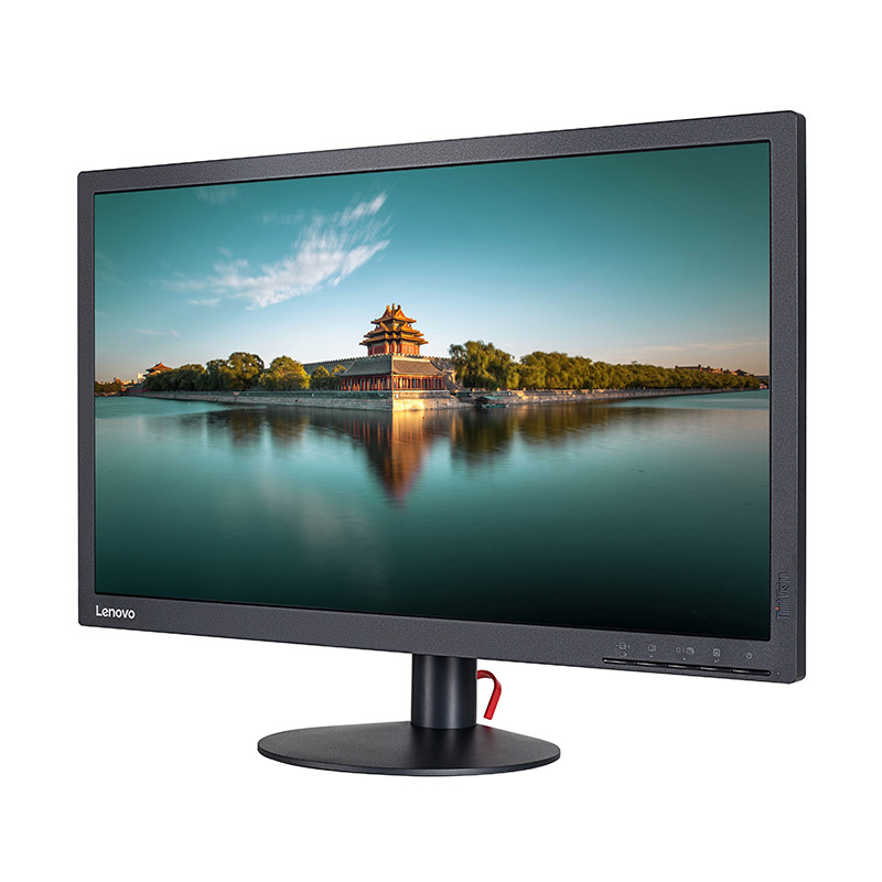 联想(ThinkVision)TE23-10 23英寸高清液晶商用显示器 黑色 VGA+DVI接口