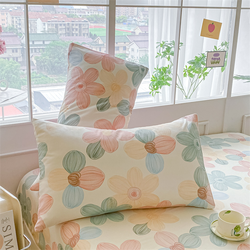 雅鹿全棉印花床单 2.0*2.3m高清大图