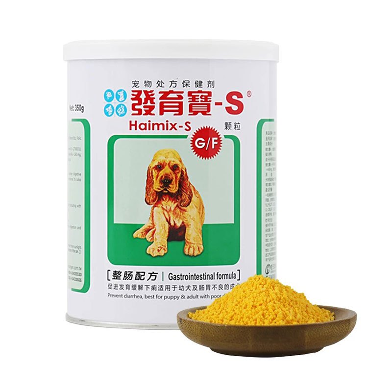 Singen宠物保健台湾信元佑达发育宝钙胃能宠物幼犬狗狗营养品肠胃宝益生菌发育补钙发育宝 犬用350g 价格图片