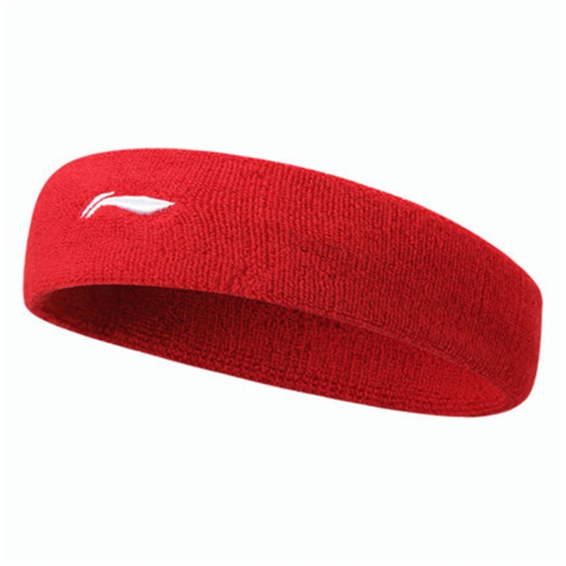 李宁lining运动头带男女跑步篮球发带止汗吸汗带长发头箍发箍头巾瑜伽