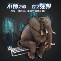 安华(ANNWA)洁具不锈钢毛巾架双层浴巾架卫浴五金挂件套装浴室置物五金挂件安华洁具五件套