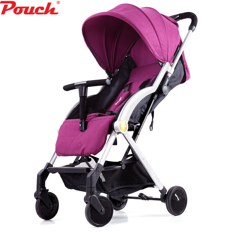 pouch婴儿推车60kg轻便童车可坐可躺折叠03岁宝宝承重15kg儿童推车线