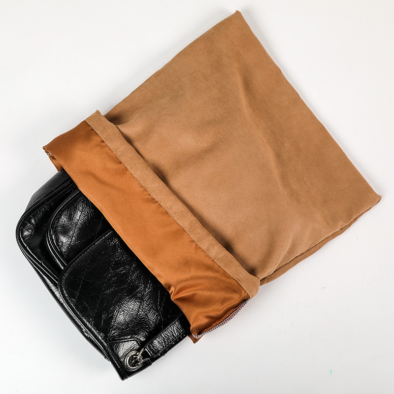 法兰绒布包包防尘袋大小皮包收纳袋旅行衣服内衣抽绳束口袋子定制收纳袋 三维工匠收纳盒高清大图