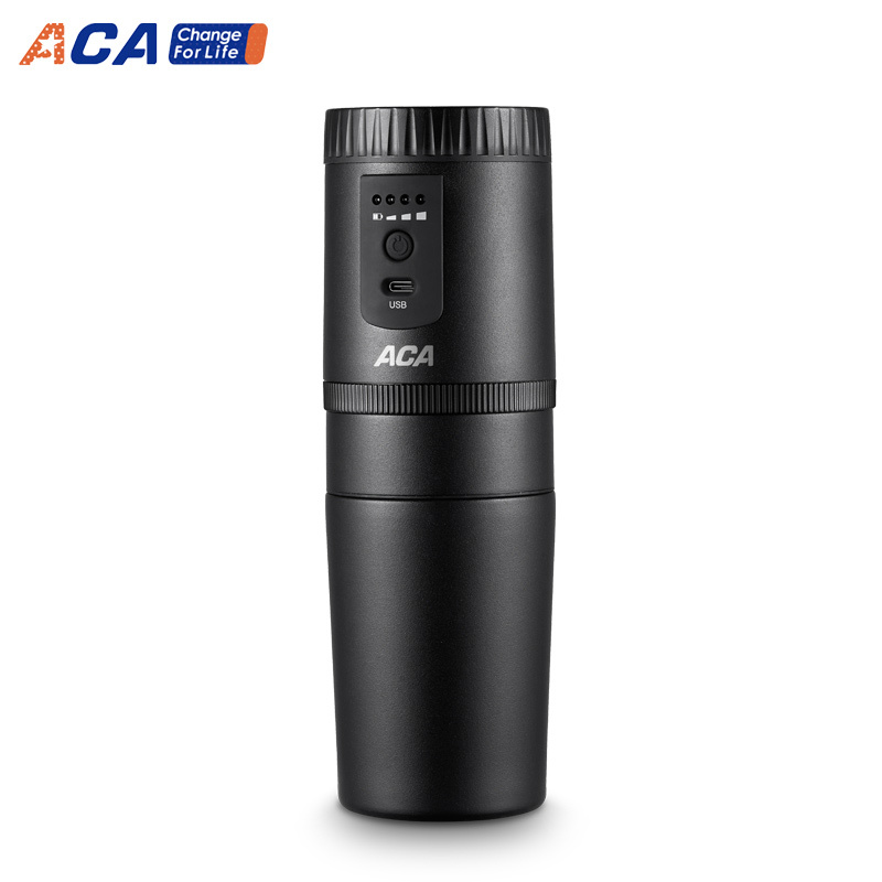 北美电器(ACA)便携磨豆滴漏咖啡杯AC-DA025A 家用便携美式全自动滴漏式迷你杯小型电动磨豆机咖啡机
