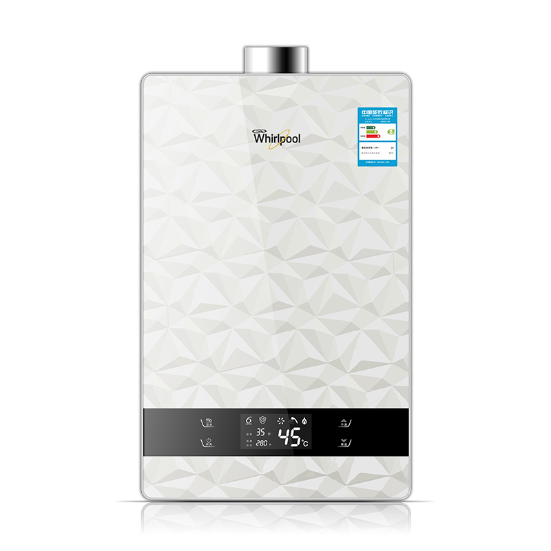 Whirlpool/惠而浦燃气热水器JSQ24-T12M升级款 12升 健康抑菌 智能 恒温 天然气