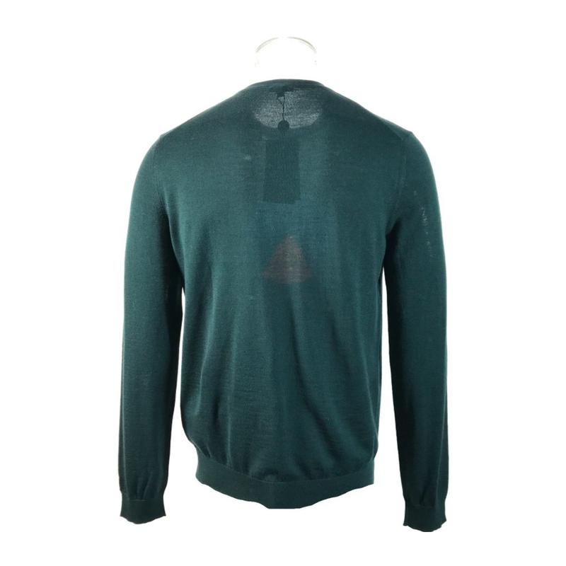 高田贤三(Kenzo)羊毛针织男款圆领长袖运动卫衣饰图案休闲套头衫高清大图