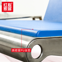 [红心家居]排椅两人位带茶几机场火车站等候椅带皮垫休息公共椅