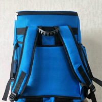 帮客材配[清洗专用]苏宁帮客保洁形象套装包 工具背包+头巾+袖套+防水围裙+防水垫布+苏宁工牌 蓝色 免邮