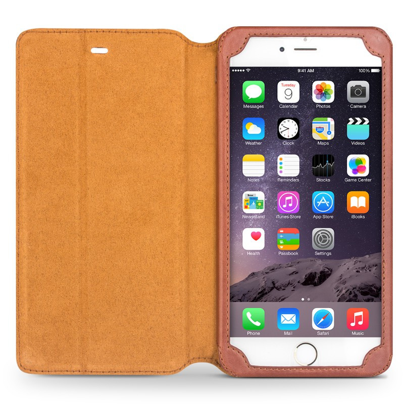 真皮手机保护套手机壳防摔 适用于苹果iphone6/6s/iphone6splus 4.7英寸6s大师棕色