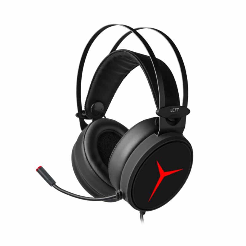 联想（Lenovo）拯救者Star Y360 游戏耳机 头戴式电脑耳麦 专业电竞线控耳机 7.1环绕立体声带麦克风