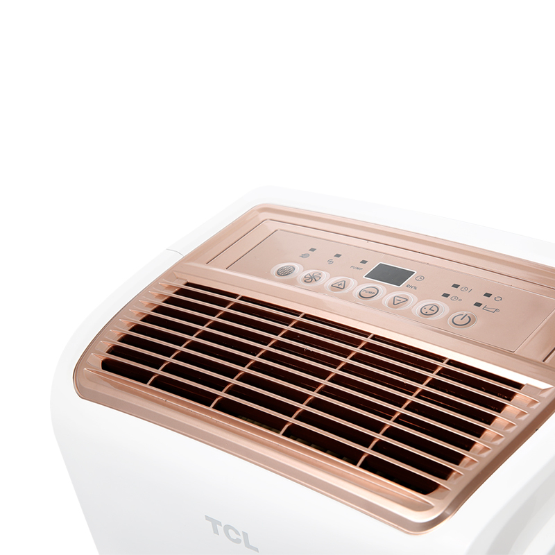 TCL DET50EP 除湿机家用大功率100㎡以上抽湿机地下室除湿器卧室客厅大房间用50L带增压水泵干燥机