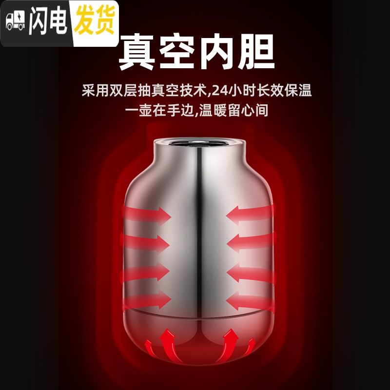 三维工匠保温壶家用保温水壶欧式大容量不锈钢暖壶暖瓶热水壶保温瓶高清大图
