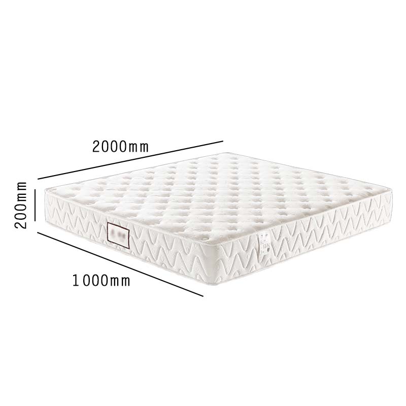 正斌压缩卷包床垫席梦思独立弹簧天然乳胶超软折叠A款/软硬适中[柔软海绵+独立布袋簧]厚约20cm1000*2000mm高清大图