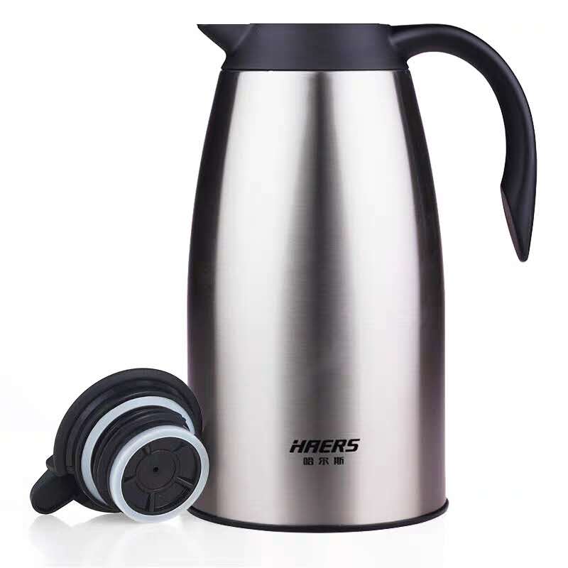 哈尔斯保温壶真空保温热水瓶大容量暖水壶办公室咖啡壶2000ml高清大图