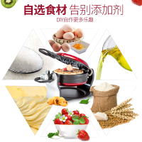 台湾灿坤2909BW旋转式华夫饼机家用松饼机小型可丽饼双面早餐机