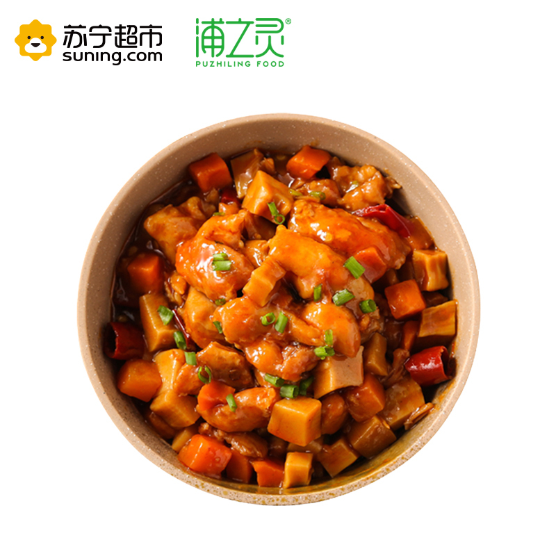 浦之灵 宫爆鸡丁 340g 方便菜 宫保鸡丁 加热即食