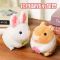 [今日]摇尾巴兔子 抖音同款 摇尾巴的小兔子毛绒玩具兔子玩偶兔公仔娃娃拉线女生生日礼物