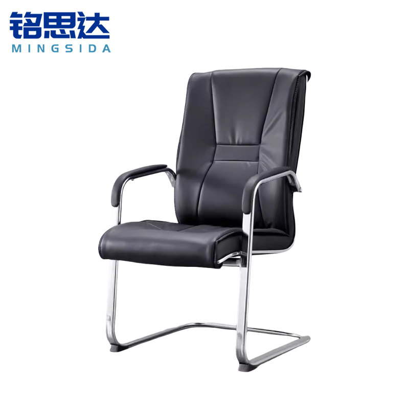 铭思达办公椅牛皮把高清大图