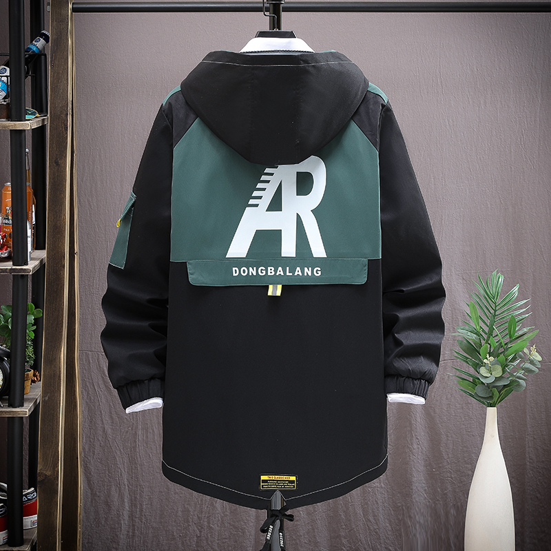 茜靓CHYLLIRN2021春季新款棒球服外套男春秋韩版潮流工装夹克ins痞帅气上衣服