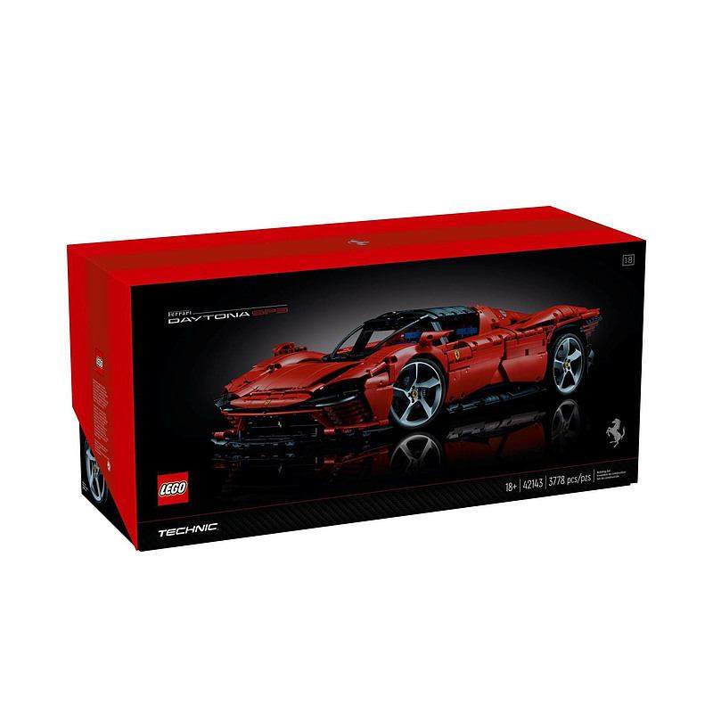 LEGO乐高 积木玩具 机械系列 42143 法拉利Daytona SP3