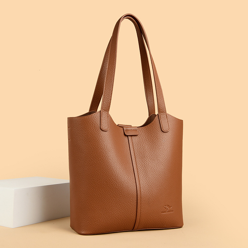 包包女包新款新款托特包大气中年女士斜挎包女单肩包高清大图