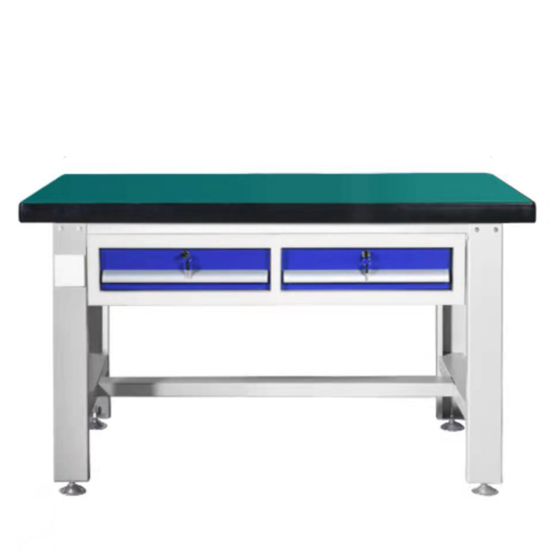 铭思达重型钳工操作台1.2米平二抽张高清大图