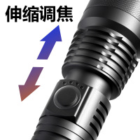 锐豹 户外照明防水强光便携充电手电筒 RB-013(裸灯+18650锂电池+干电池架+数据线+包装盒)(H)