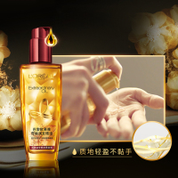 欧莱雅(LOREAL)奇焕润发精油100ml 保湿改善毛躁染烫受损免洗护发素小红瓶