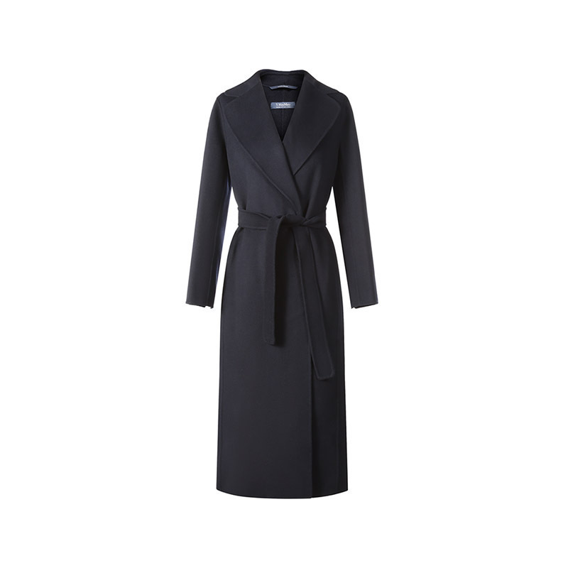 麦丝玛拉 s max mara 女士绵羊毛长款大衣外套poldo