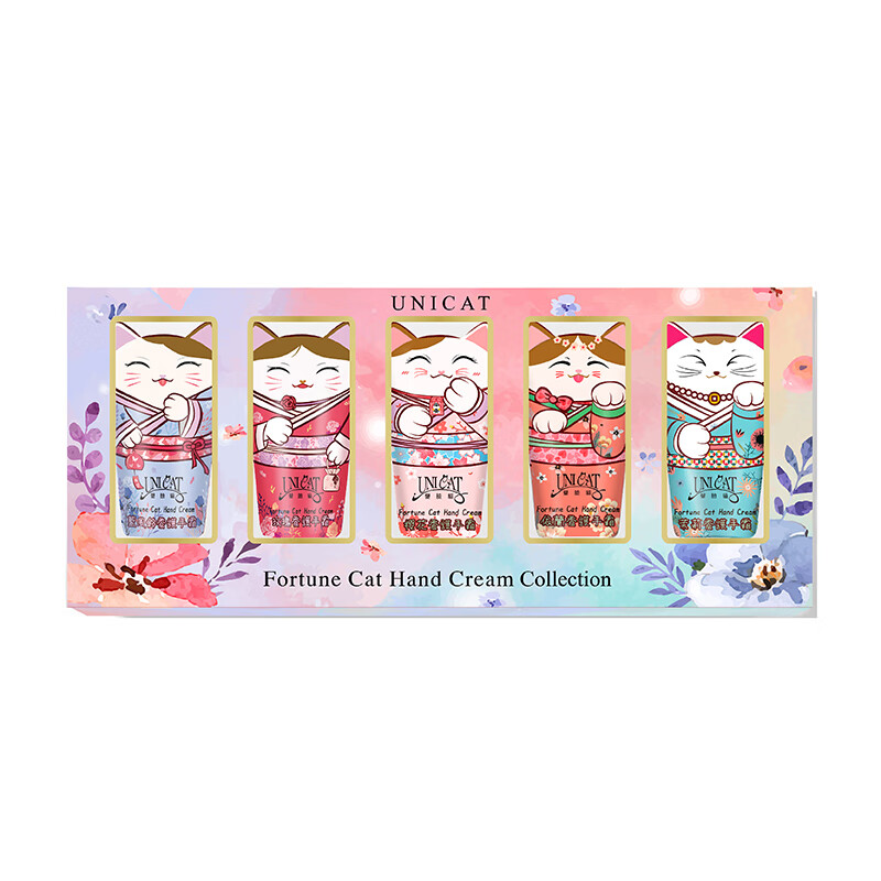变脸猫萌猫的花花世界礼盒40ml*5
