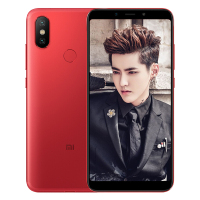 小米(MI) 小米6X 全网通版 6GB+64GB 赤焰红色 移动联通电信4G手机 智能手机 小米手机