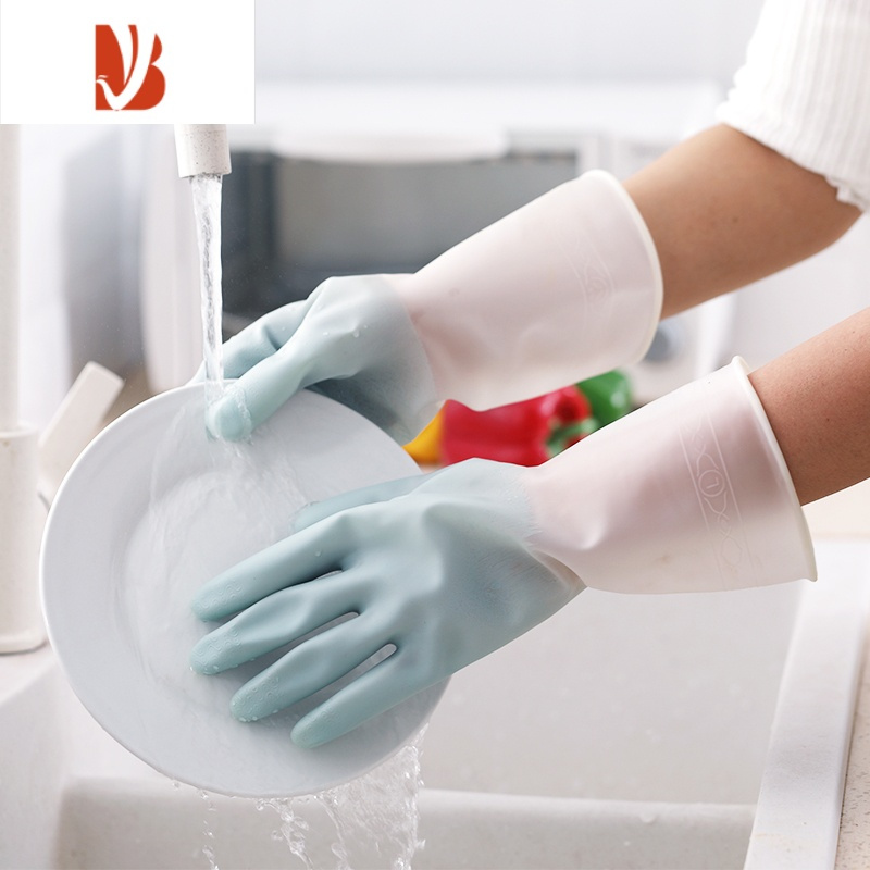 三维工匠家居用品小百货家用大全厨房洗碗家务洗衣服手套橡胶防水耐用