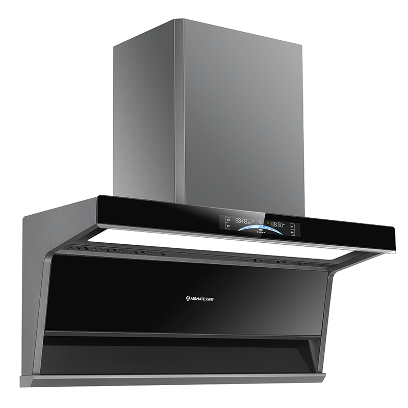 艾美特AirmateAY651LB顶侧双吸大吸力变频油烟机厨房家用油烟不过脸高清大图