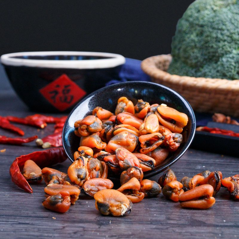 金唐 淡菜干壳菜 肥贻贝干舟山特产海鲜干货 海红海虹干200g