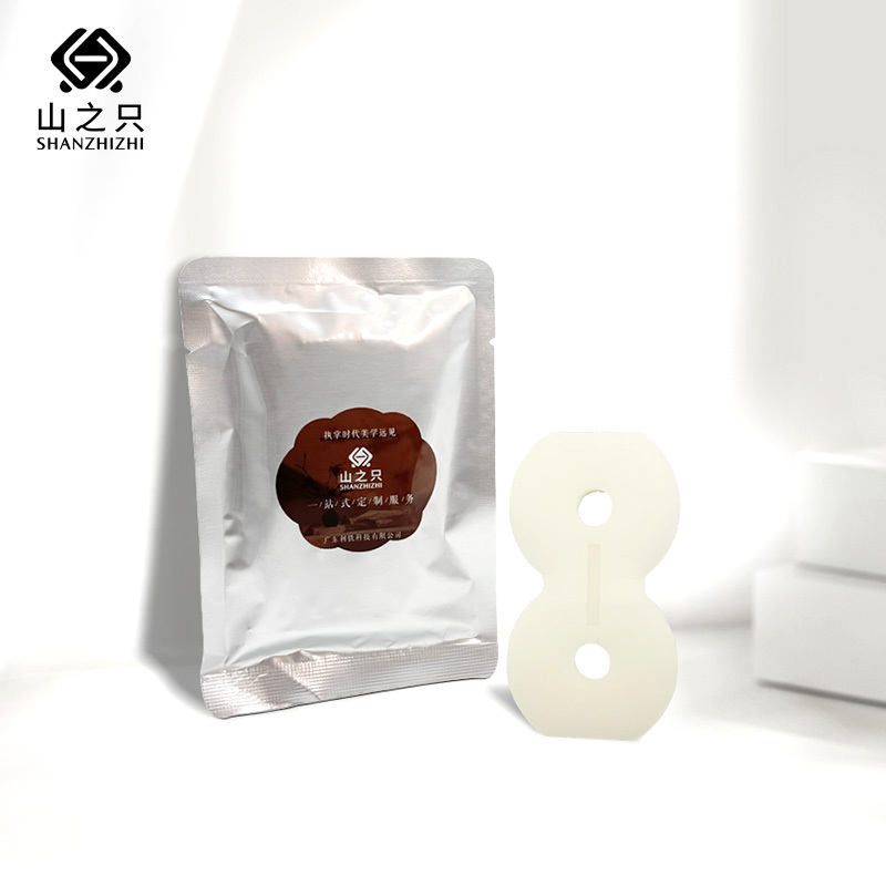 山之只 浴室用品香片 8形固体香片 青竹味 片