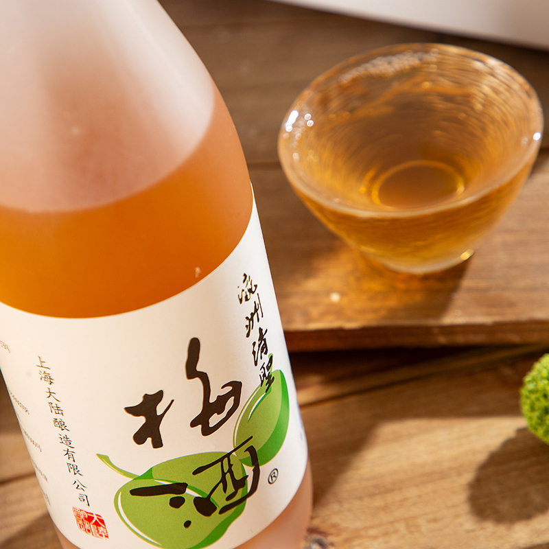 大陆公鸡瀛洲清圣梅酒宴会聚餐亲朋好友赠礼微醺低度甜酒 单瓶装(500ml)高清大图