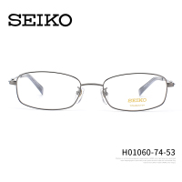 Seiko精工眼镜架女近视眼镜框超小椭圆脸时尚纯钛全框眼镜H01060