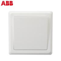 ABB开关插座 德逸雅白 一开三控中途开关多控面板AE119