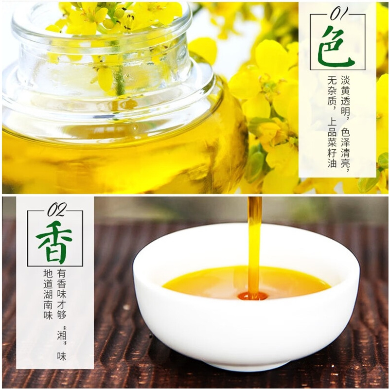 金浩 宫廷黄金山茶籽香食用植物调和油5L