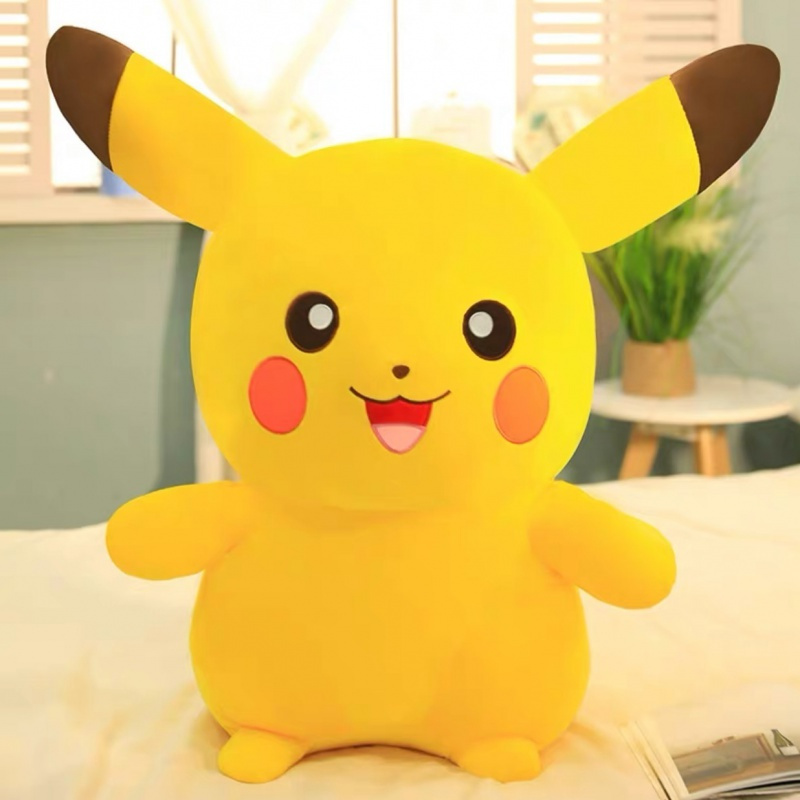 可爱毛绒玩具皮卡丘公仔布娃娃闺蜜送女孩子棒伢儿儿童玩偶生日抱枕