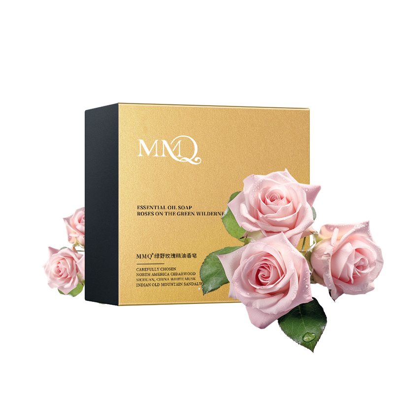 MMQ 绿野玫瑰精油香皂 100g高清大图