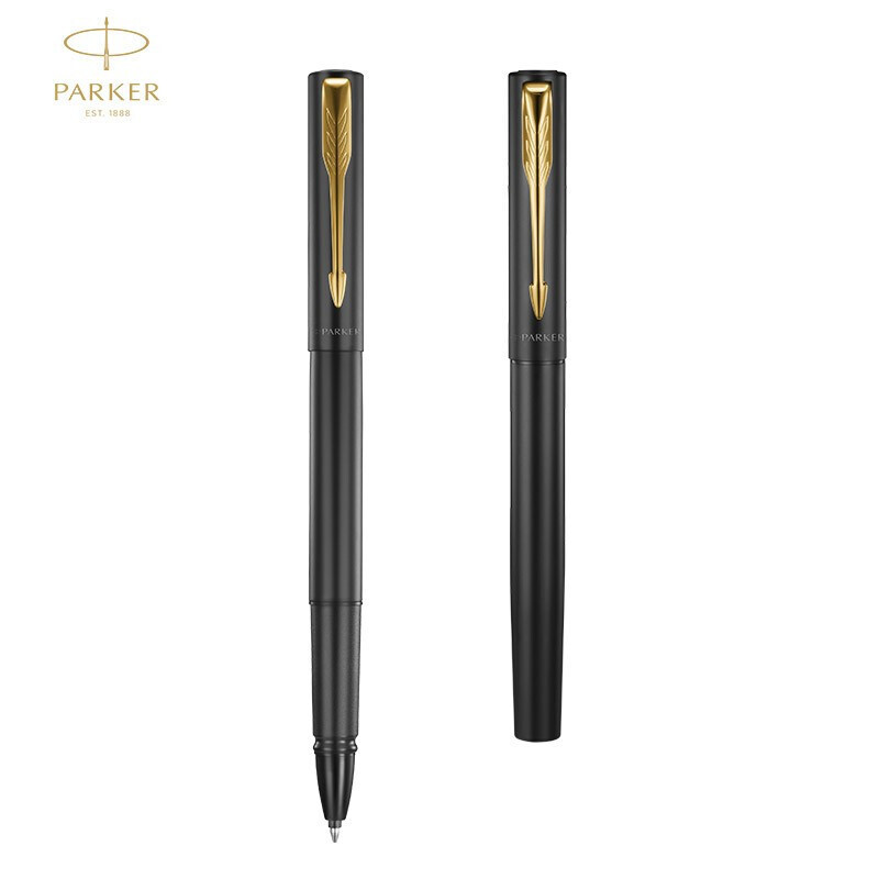 派克(PARKER)威雅XL经典黑金夹 宝珠笔高清大图