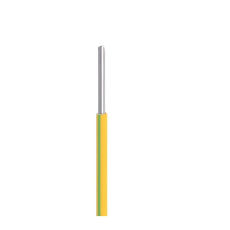 绵缆 铝芯聚氯乙烯绝缘电线 BLV-6双色450/750V 卷高清大图