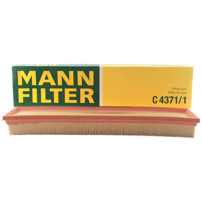 曼牌(MANN)空气滤C4371/1适配萨拉毕加索/雪铁龙C2/经典世嘉/标致206/207/307/308