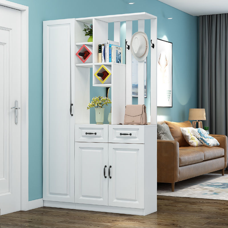 北欧玄关柜隔断客厅门厅柜进门屏风鞋柜装饰柜酒柜储物简约型