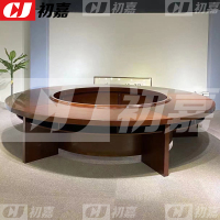 初嘉(CJ)油漆会议桌圆桌3米