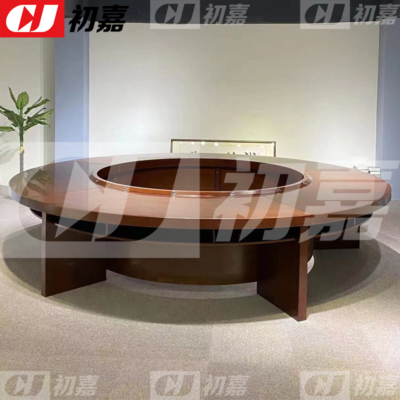 初嘉(CJ)油漆会议桌圆桌3米