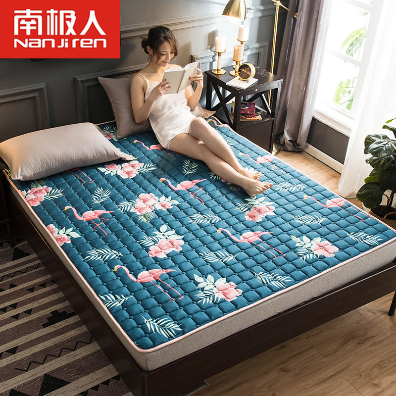南极人四季通用床垫床护垫榻榻米防滑保护垫床褥子单双人学生宿舍_825 150*200cm床 透气升级款【神奇仙鹤】LHF